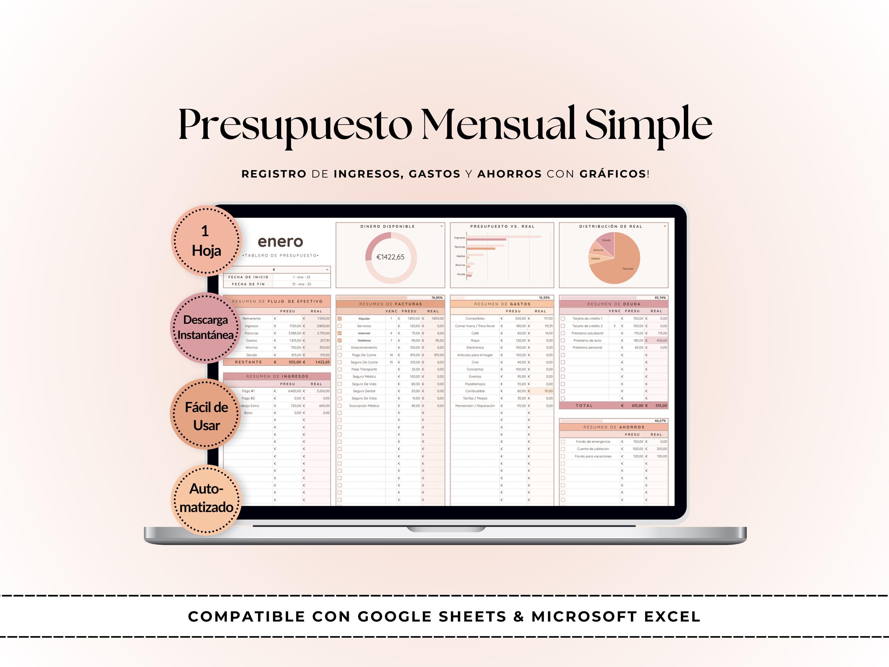 Plantillas de excel España