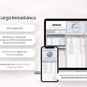 Plantilla de Presupuesto Mensual / Google Sheets Excel Finanzas ...