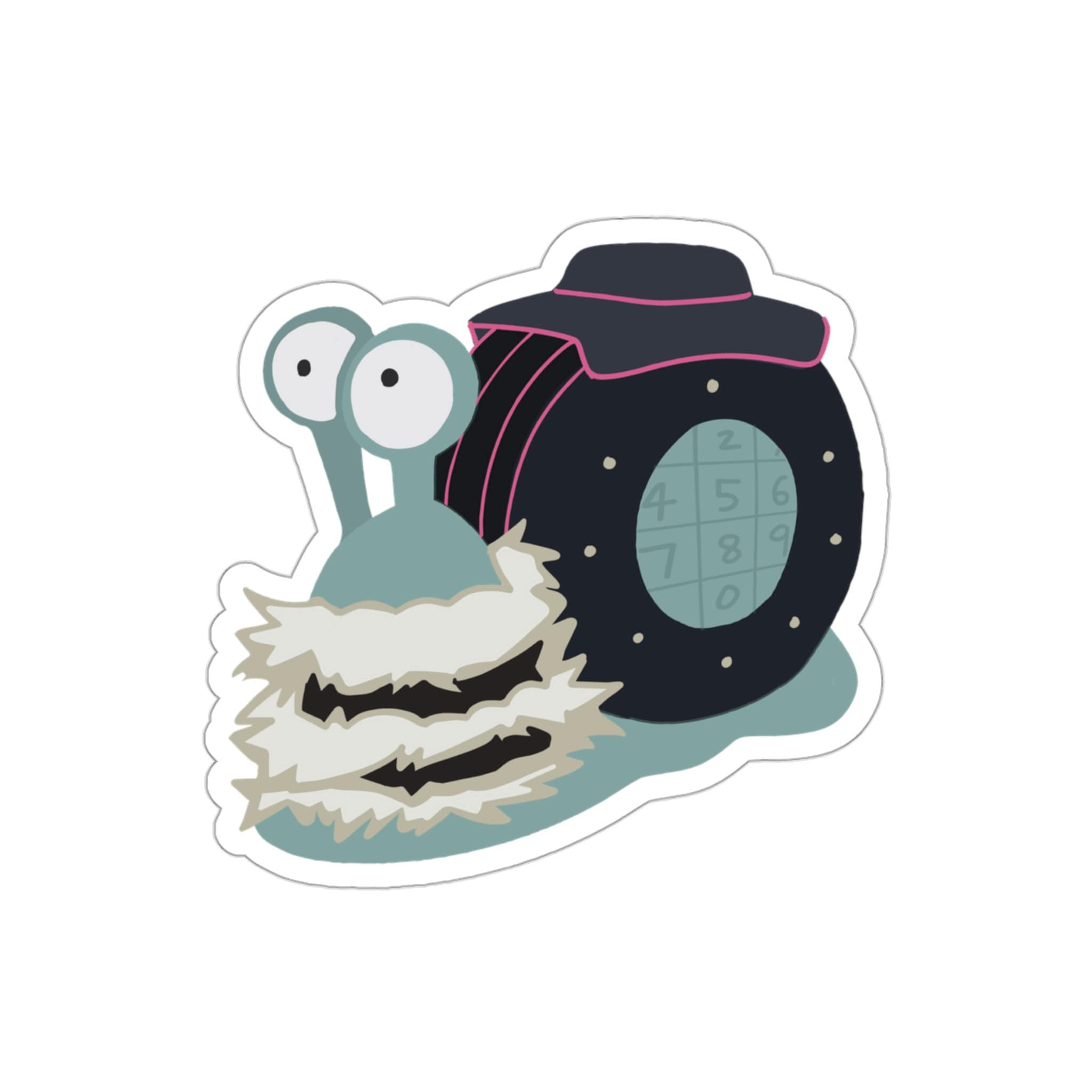 Katakuri Den Den Mushi Snail Phone One Piece Die-cut Sticker 