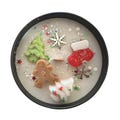 Holiday Cookies Christmas candle | 6oz Wooden Wick Candle in premium Tin