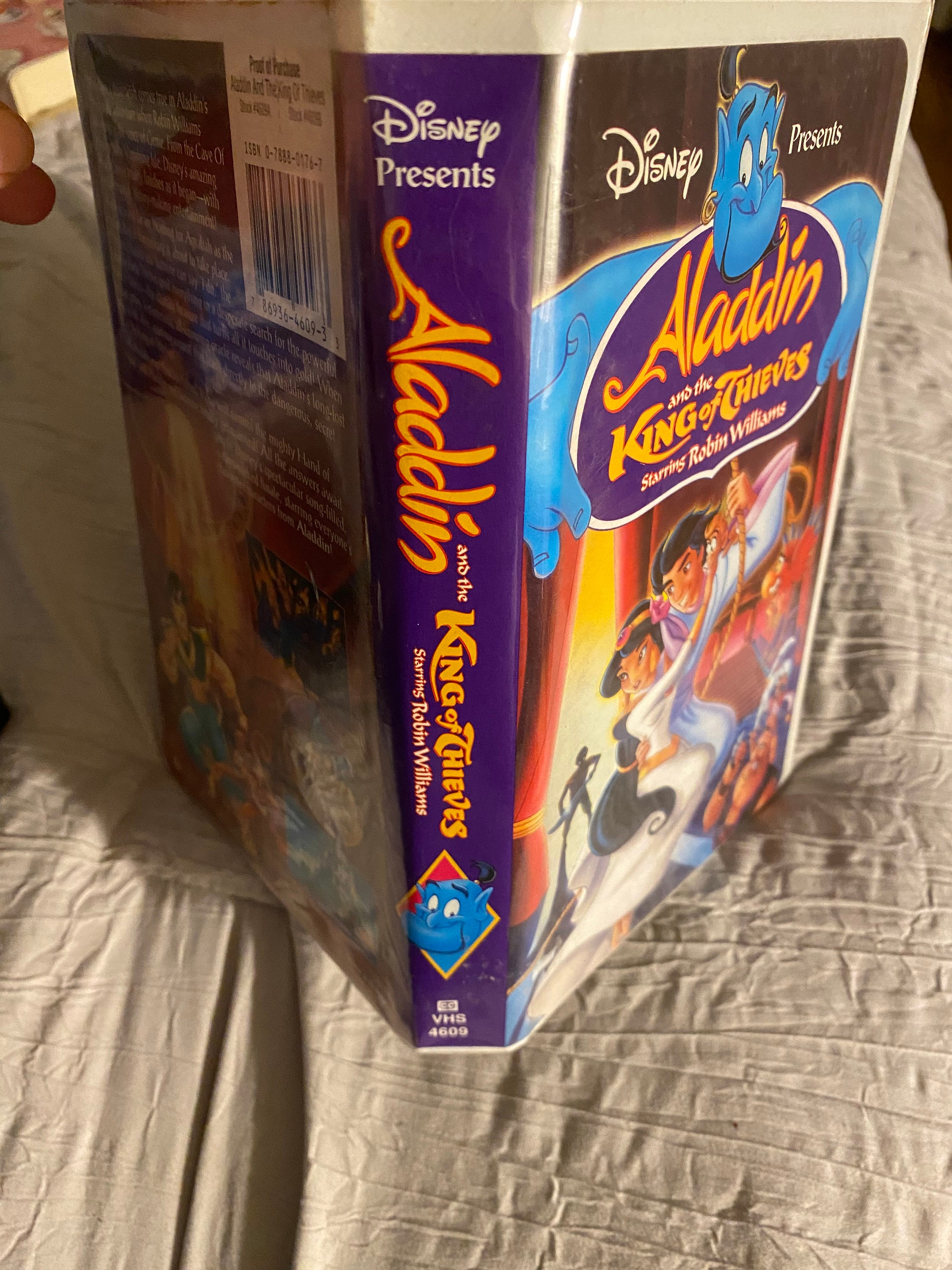 Disney's Black Diamond Edition "aladdin King of Thieves" VHS - Etsy