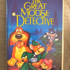 Disney&#39;s &quot;The Great Mouse Detective&quot; VHS (Black Diamond Edition)
