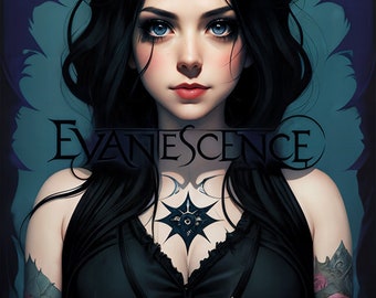 Evanescence Italy fan art - Buonasera a tutti con questo mio wip