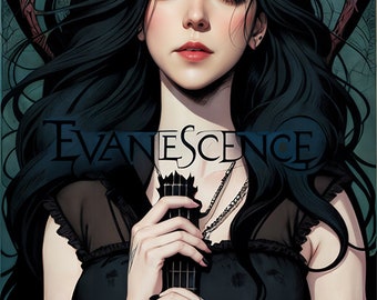 Evanescence Italy fan art - Buonasera a tutti con questo mio wip
