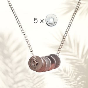 Paquete de inicio de viaje: collar + 5 fichas de país