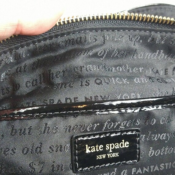 Kate Spade Black & White Bag With Accented Bow Original Tag - Etsy
