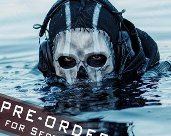 Cosplay Loch Ghost Mask + Balaclava, inspired by version Deep Water (Replica)