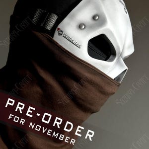 Cosplay Ghost Mask + Balaclava PRE-ORDER for NOVEMBER 2025, inspired by Red Team Ghost,(Replica)