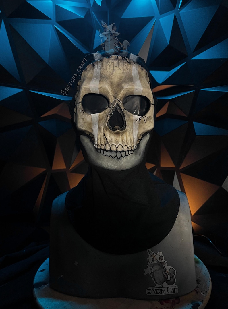 Cosplay Loch Geist Maske + Balaclava, inspiriert von der Version Deep Water (Replica) Bild 5