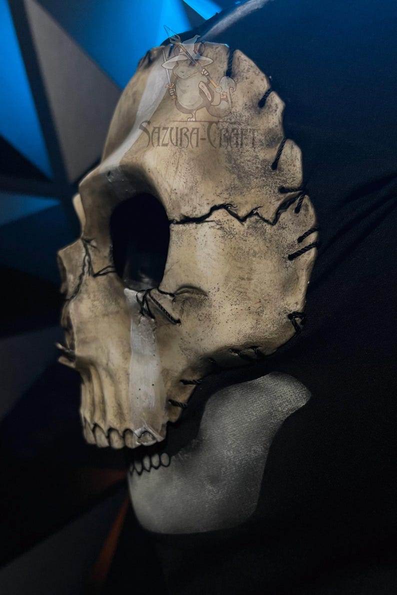 Cosplay Loch Geist Maske + Balaclava, inspiriert von der Version Deep Water (Replica) Bild 6