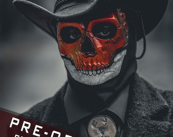 Cosplay Ghost The Marshal Maske + Balaclava VORBESTELLUNG für MAI 2026, inspirierter Ghost (Replica)