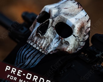 Cosplay Ghost Venator Mask + Balaclava, PRE-ORDER for MAY 2026 !!! inspired by Ghost Venator  Ghost (replica)