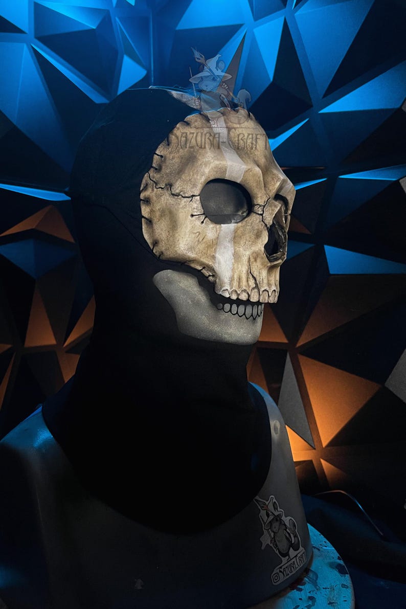 Cosplay Loch Geist Maske + Balaclava, inspiriert von der Version Deep Water (Replica) Bild 9