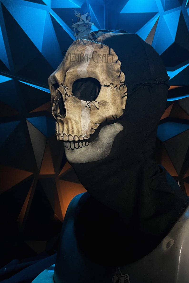 Cosplay Loch Geist Maske + Balaclava, inspiriert von der Version Deep Water (Replica) Bild 8