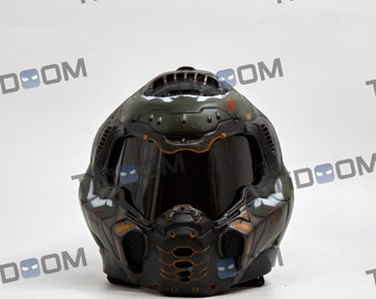 DOOM SLAYER Helmet Replica/ Doom eternal helmet based on inspiration from the DOOM game
