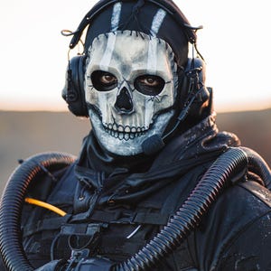 Cosplay Loch Geist Maske + Balaclava, inspiriert von der Version Deep Water (Replica) Bild 3
