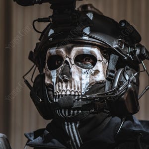 Cosplay Ghost Mask + Balaclava PRE-ORDER for MAY 2025 Cosplay Ghost Mask + Balaclava PRE-ORDER for MAY 2025