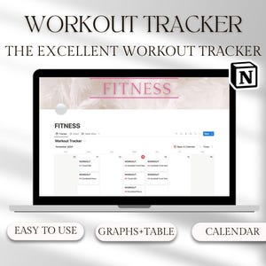 WORKOUT TRACKER for 2025!- Workout Tracker Notion