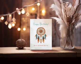 Birthday Card Printable Card Instant Download Boys Birthday Card ...