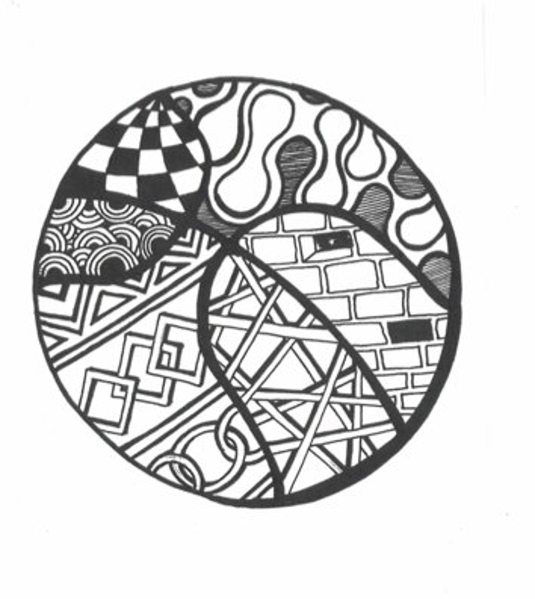 Basketball Zentangles (Instant Download) Etsy