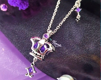 PREORDER Homura Akemi Necklace | Dark magical girl