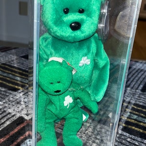 Erin Beanie Baby and Teenie baby