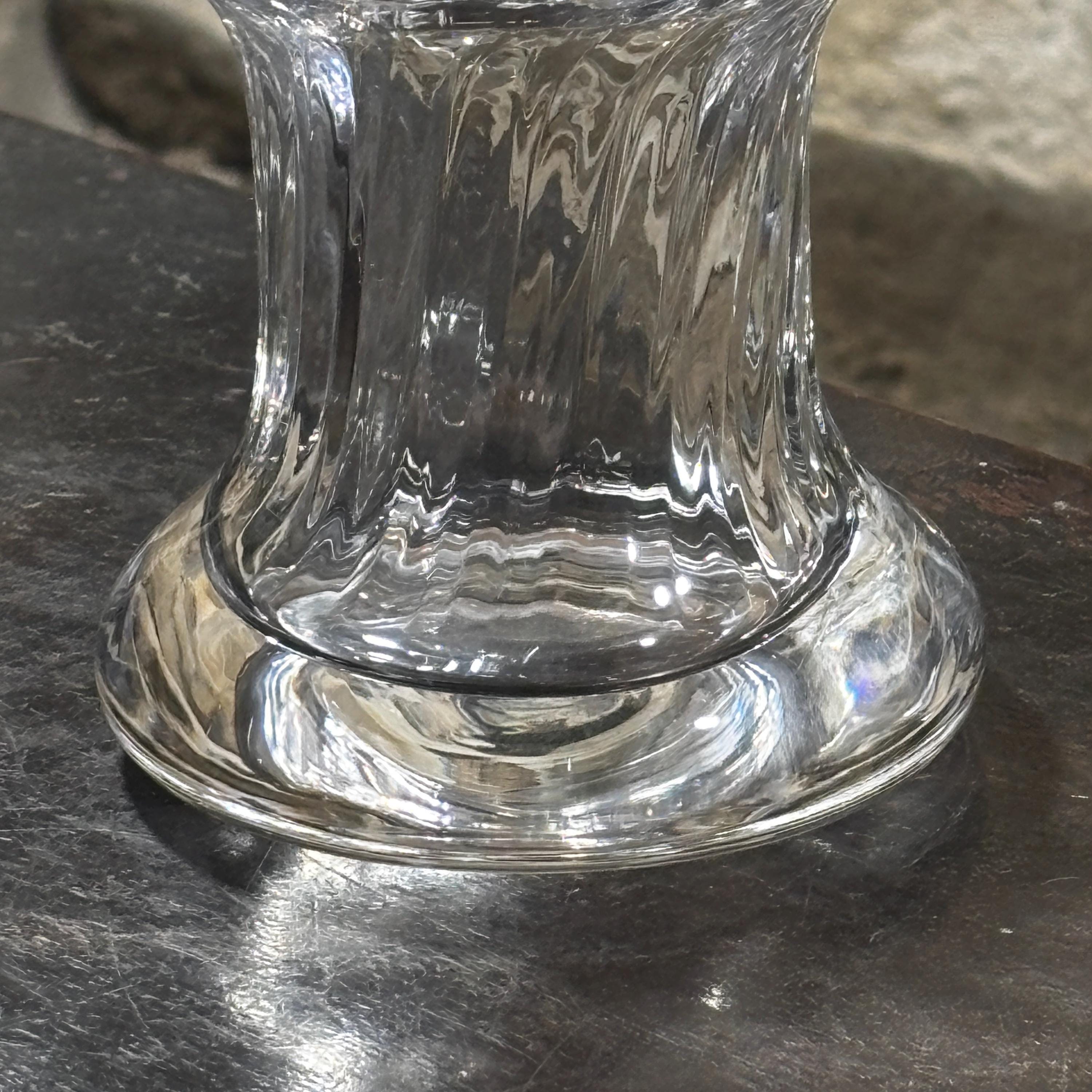 Vintage Dartington Crystal Beer Glass: His & Hers Compleat Imbiber