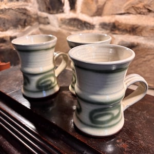 ノースデボン陶器製のヴィンテージスタジオマグカップ3個セット（1980年代）