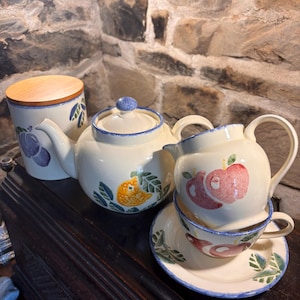 Poole Dorset Fruits 1990s vintage tableware: many variations PLEASE READ DESCRIPTION