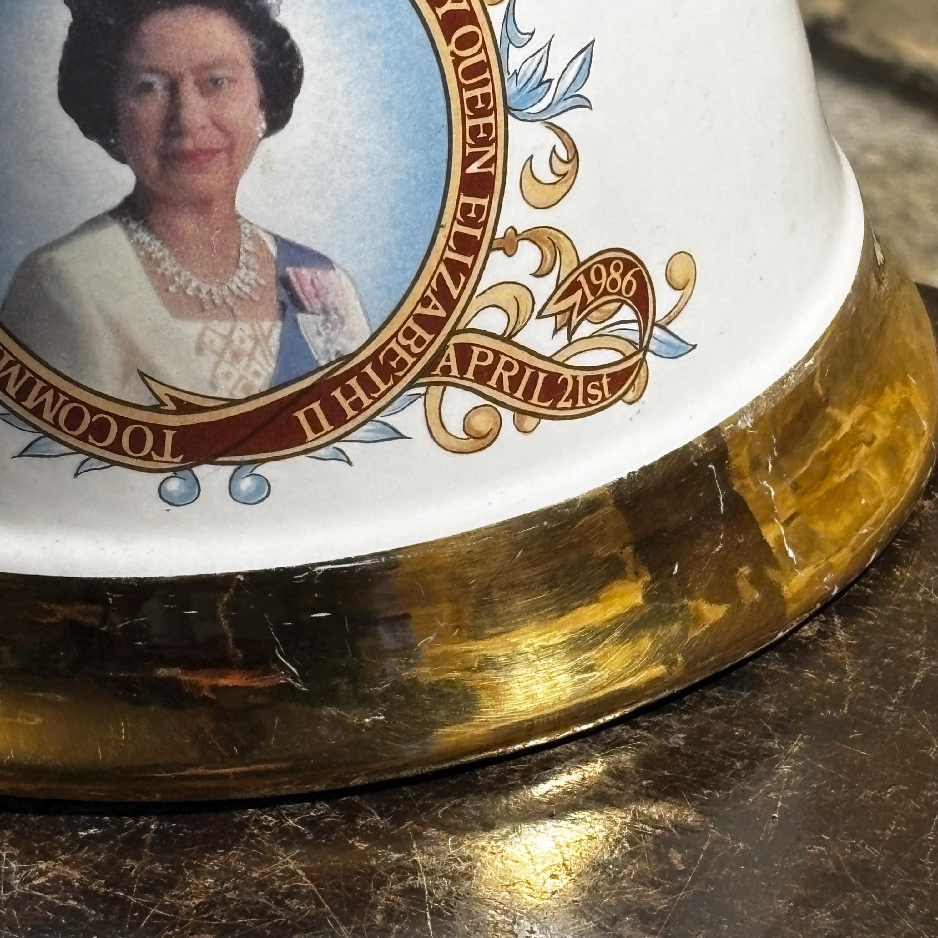 Vintage Bell's Whisky Decanter (EMPTY!) Queen Elizabeth II 60th