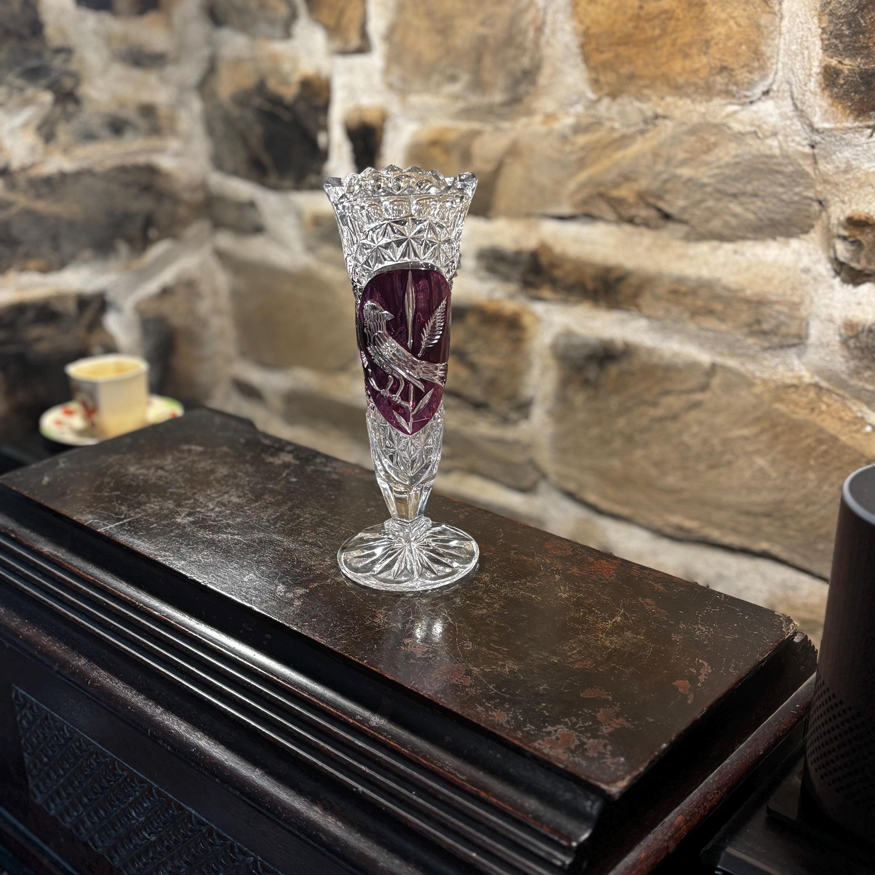 Hofbauer german red bird crystal - Etsy 日本