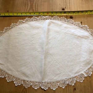 Vintage antique handmade lace piece