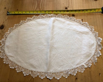 Vintage antique handmade lace piece