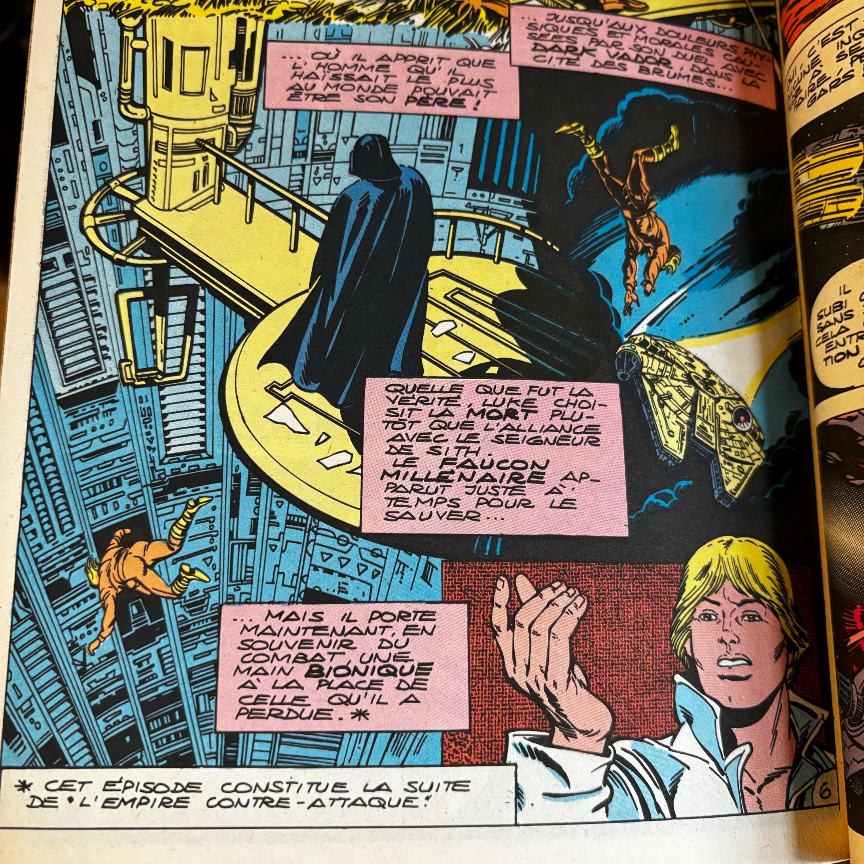 Vintage Star Wars Comic Graphic Novel Book: Marvel Titans IN