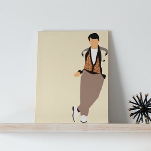 Ferris Bueller, Solo Lounging, Matte Canvas