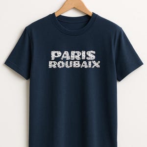 Paris Roubaix Cycling T-Shirt, Bike Road Tee