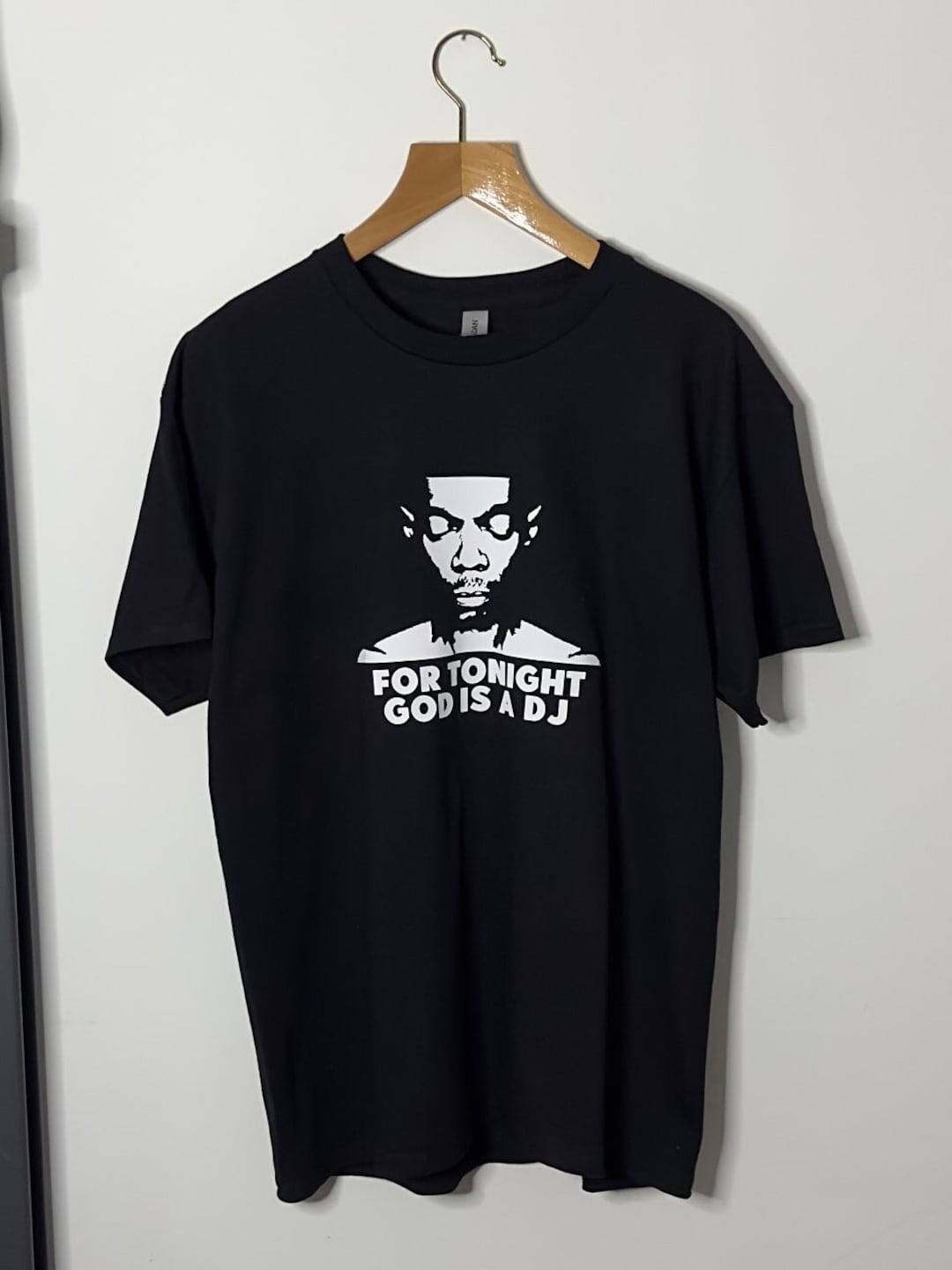 Maxi Jazz Faithless T Shirt - God is a DJ Tee - Men's Crew Neck