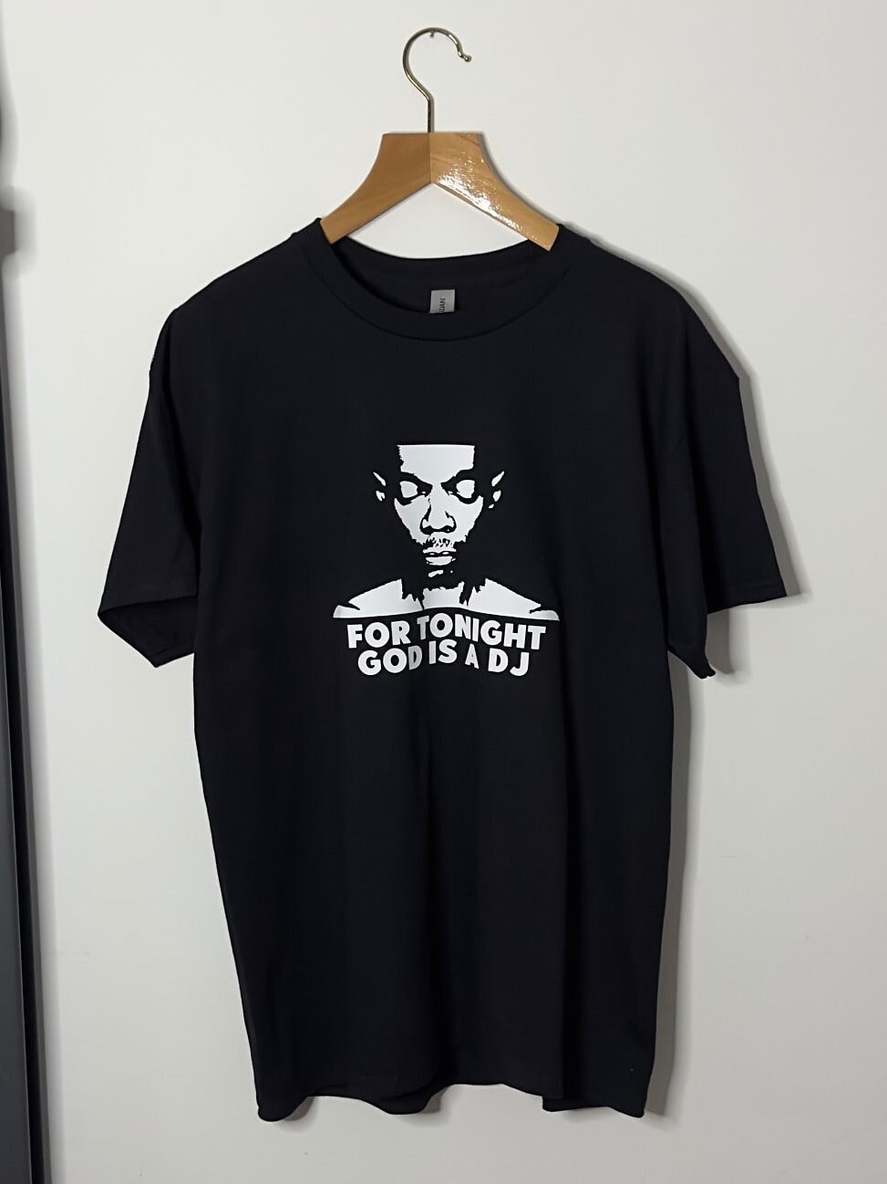 Maxi Jazz Faithless T Shirt - God is a DJ Tee - Men's Crew Neck