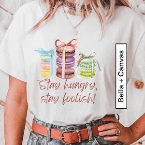 Stay Hungry Stay Foolish Tee: Inspirierendes Grafik-T-Shirt