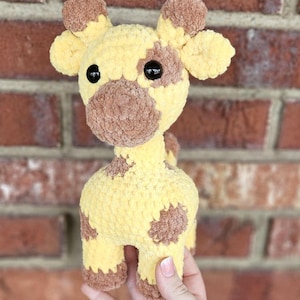 Handmade Crochet Giraffe Plush