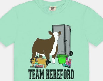 Team Hereford Comfort Color Tee