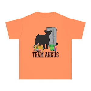 Team Angus Youth Comfort Colors Tee | Kid Shirt