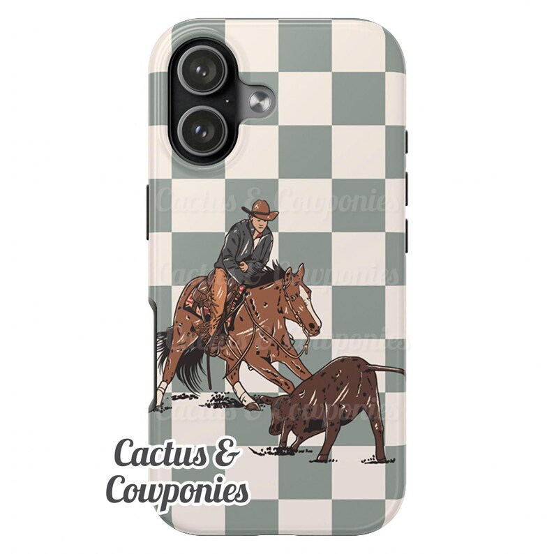 Western Performance Horse Tough Phone Cases | iPhone | Samsung - Etsy