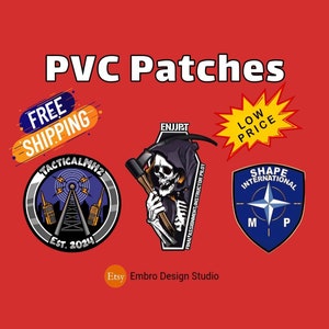 PVC patches, Military patches, Custom PVC patch, Customised logo patch,Iron on patch, Sew on patch, Patch for Backpack, Custom name patch.