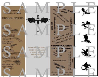 Fourth Wing | Iron Flame Bookmarks