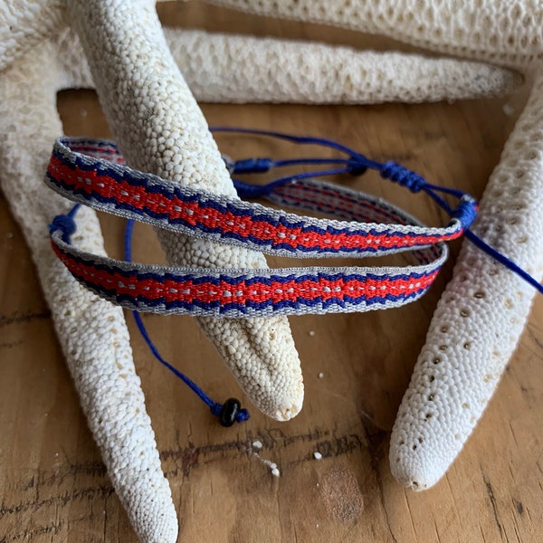 Friendship Bracelet, Sailor, Woven Bracelet, Surfer Bracelet, Teen Bracelet, Boho Bracelet, Unisex Bracelet, Guys Girls Bracelet