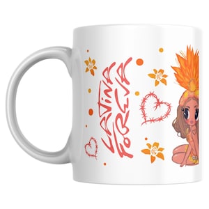 Karol G Tropicoqueta, la bichota, 15oz mug, patatasito, latina foreva