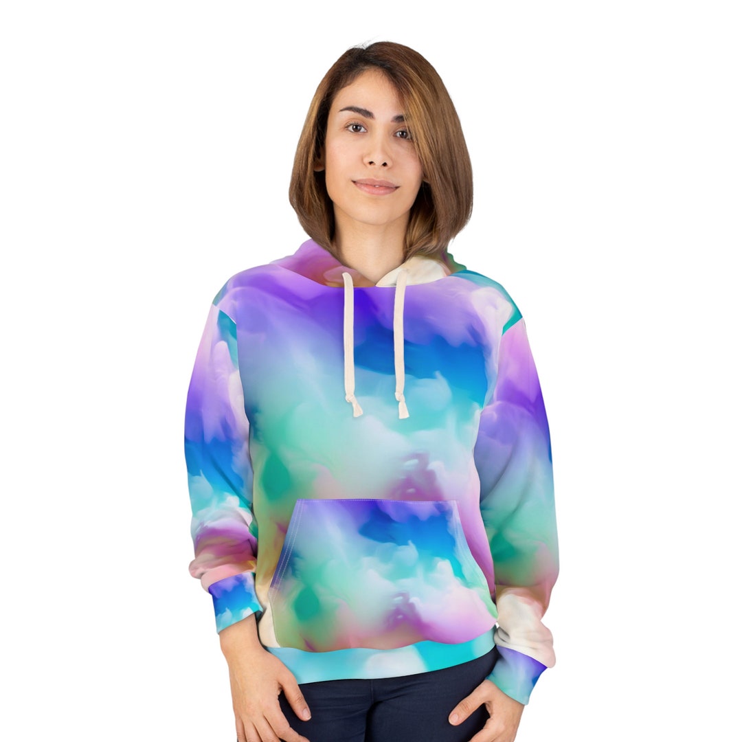 Rainbow Sky Crop Pullover