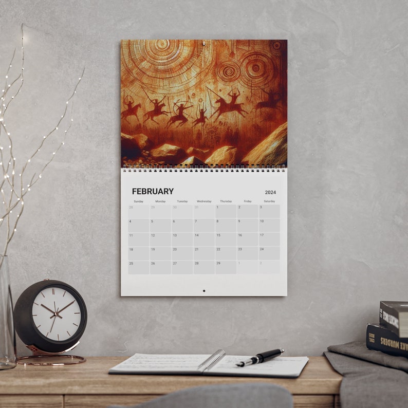 Cave Art Calendar 2024 Etsy