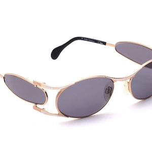 Cazal 997 occhiali dal design vintage ovale oro argento ottime condizioni ottime condizioni top col. 919 Prodotto in Germania RARO